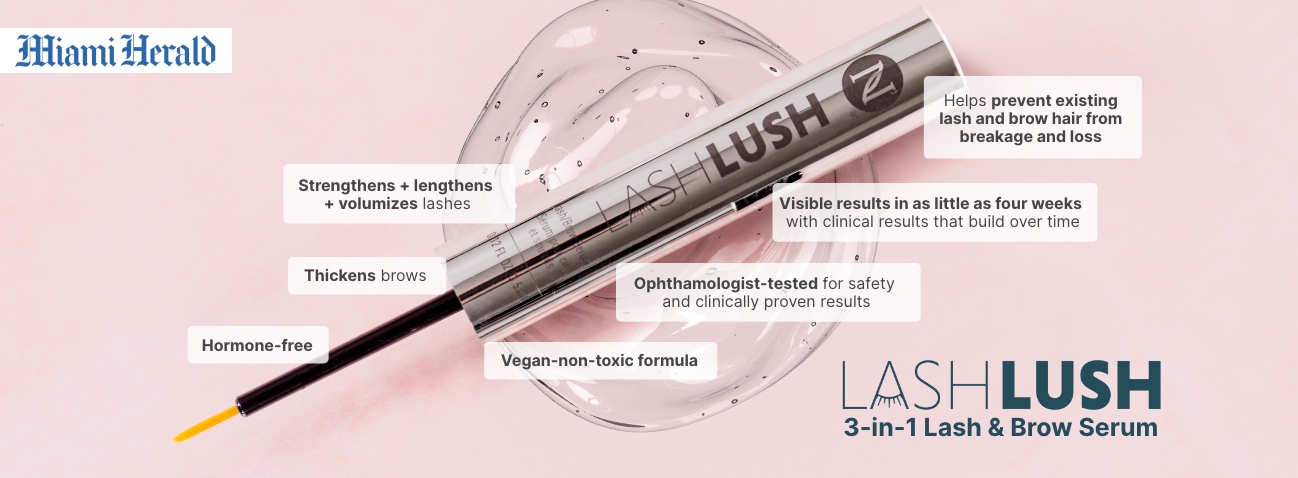 Neora’s Lash Lush featured in the Miami Herald with high-level benefits.